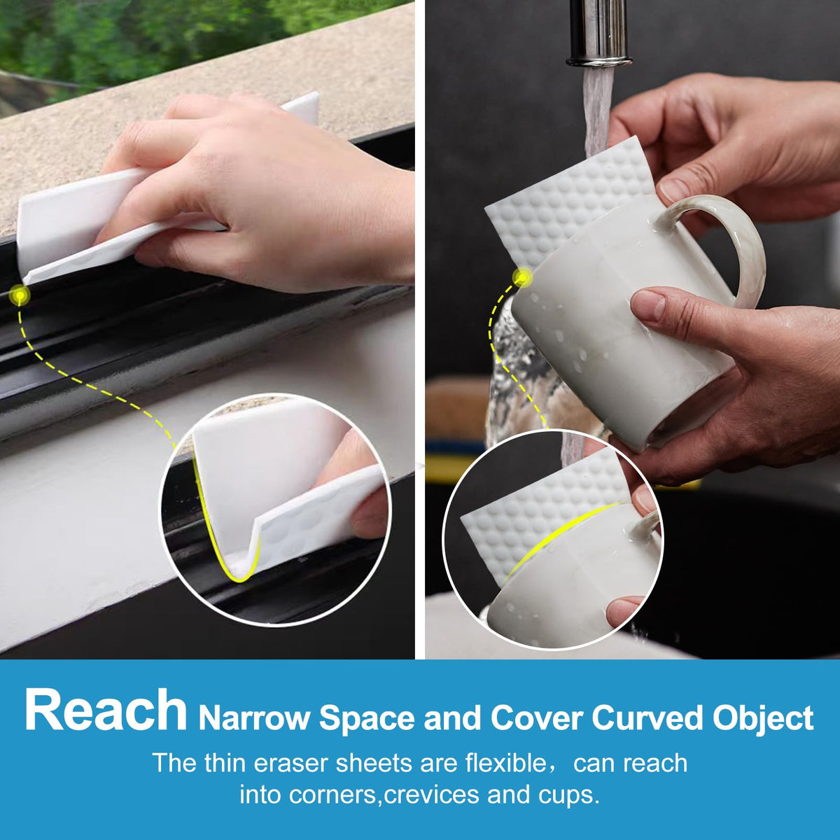 52 PCS Magic Sponge Eraser Sheets Y24029