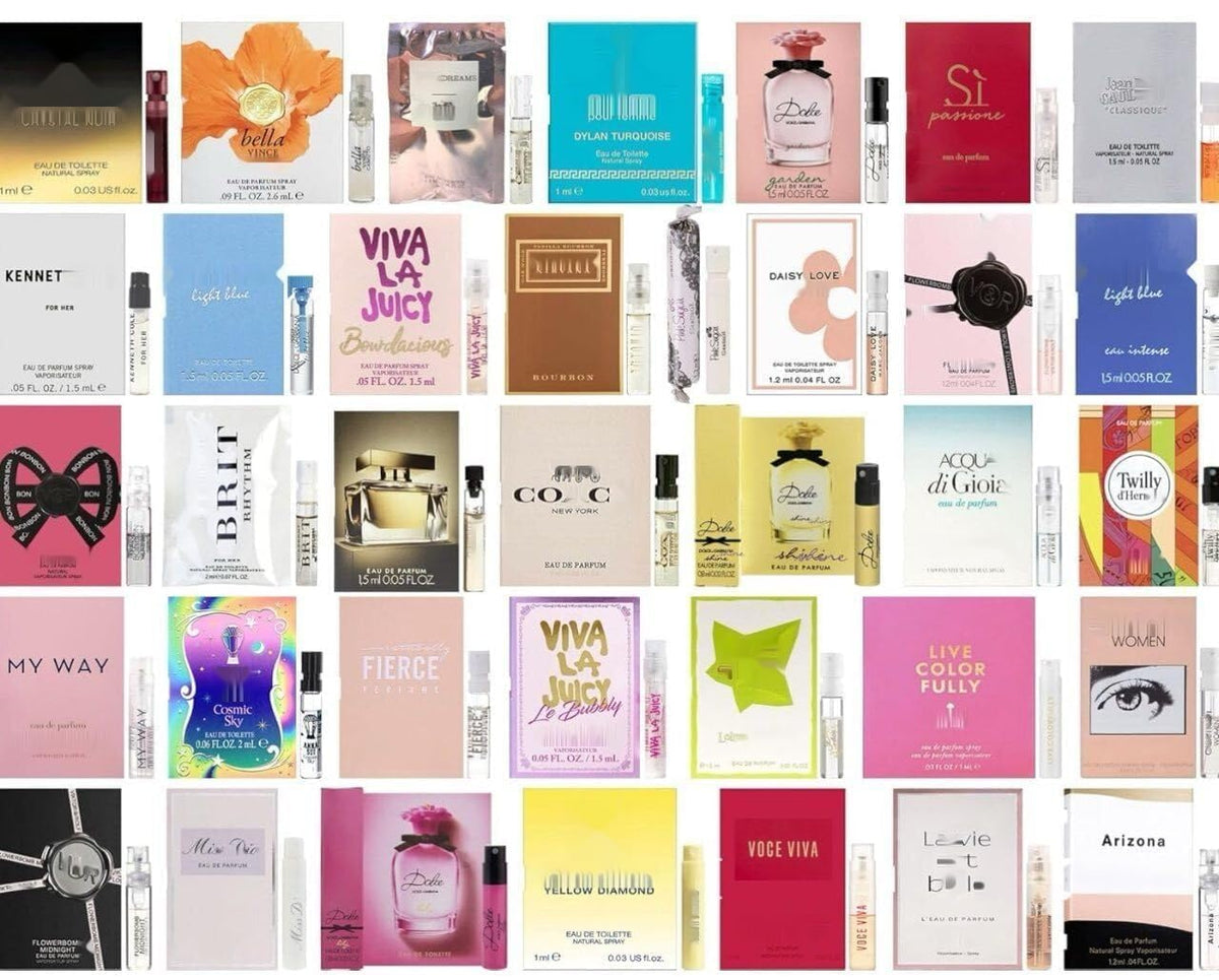 Perfume Fragrance Samples Set Pack of 12 V390348