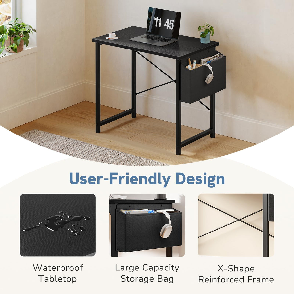 31" Small Computer Desk V125