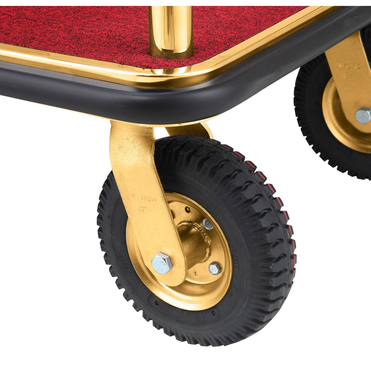 Gold Stainless Steel Bellman Cart T401698