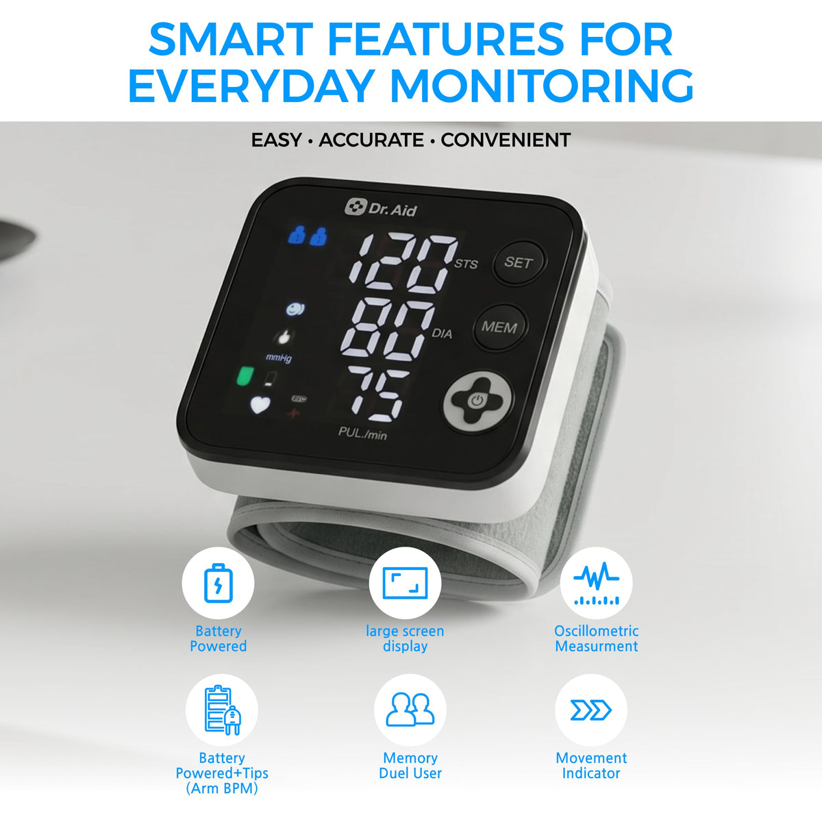 Wrist Blood Pressure Monitor Q61030