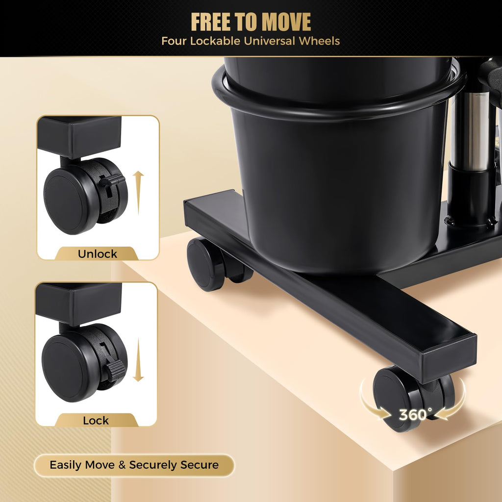 Portable Shampoo Bowl with Electric Pump and 2 Buckets E2585