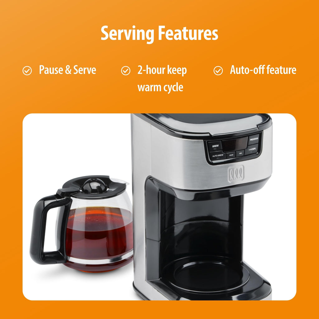 12-Cup Digital Drip Coffee Maker F5584