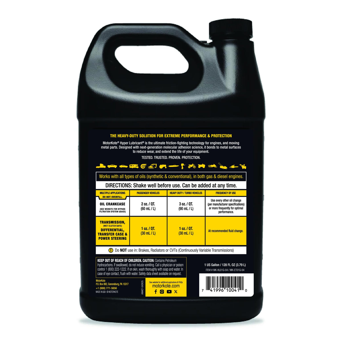 Heavy Duty Lubricant, 1-Gallon I243