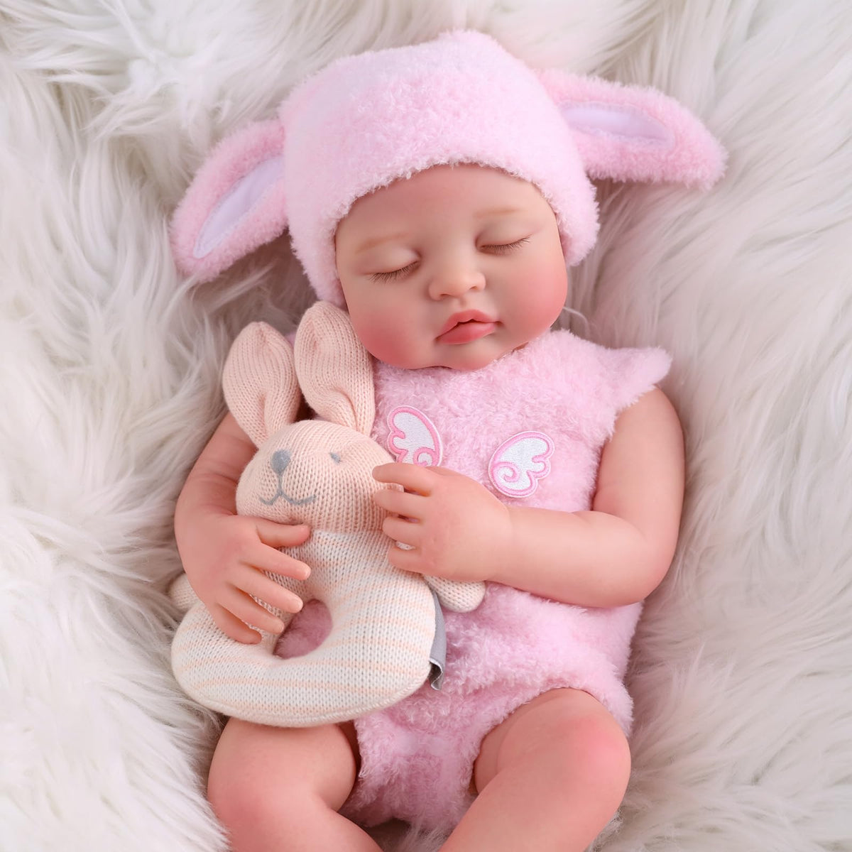 20 Inch Reborn Baby Dolls Girl with Accessories Q7097