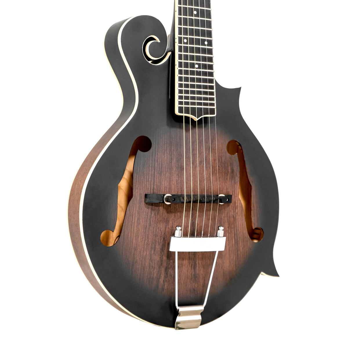 F-style Mando-Guitar with Pickup and Hard Foam Case I593858