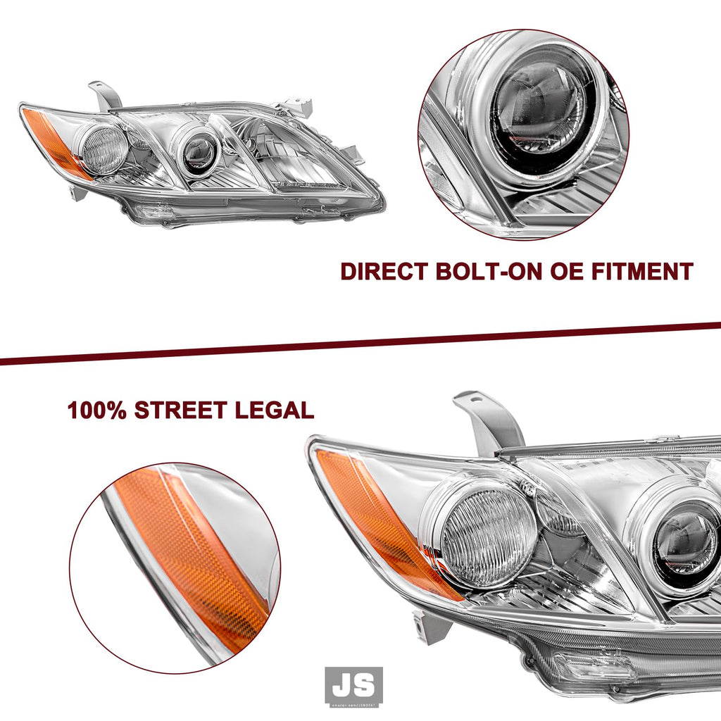 Headlight Compatible with 2007-2009 Toyota Camry V682491