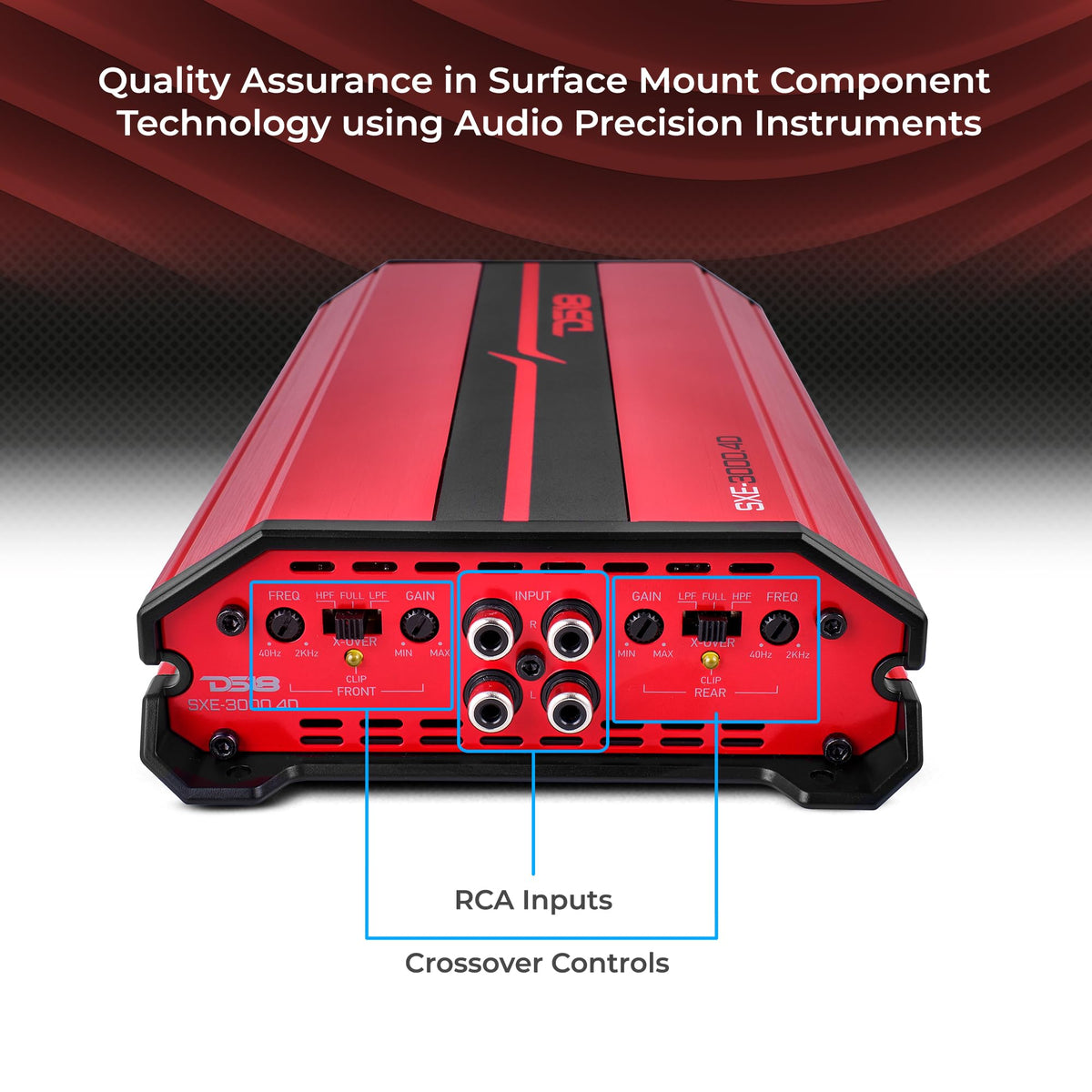 4-Channel Class D Car Amplifier B811