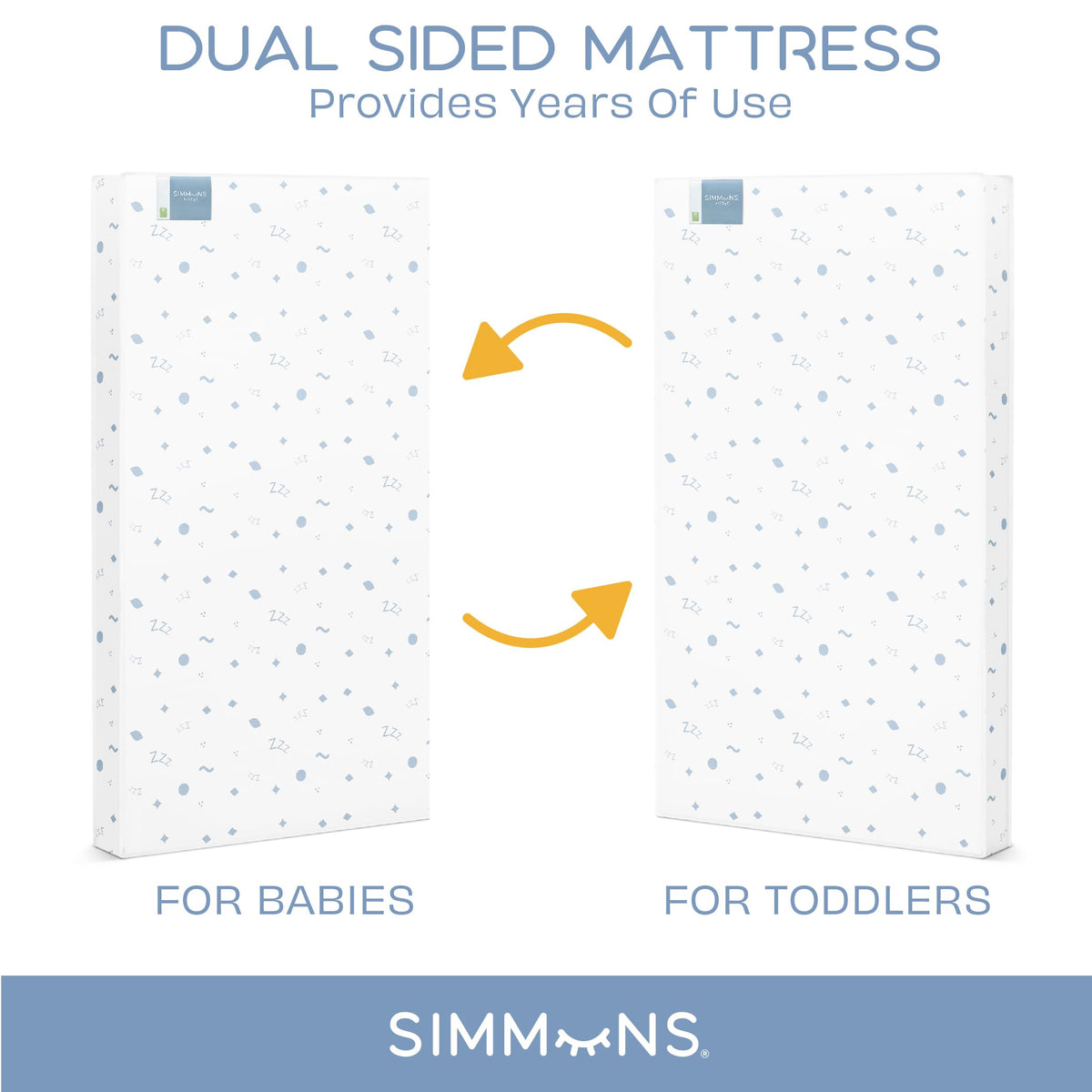 Dual Sided Baby Crib & Toddler Mattress K569592