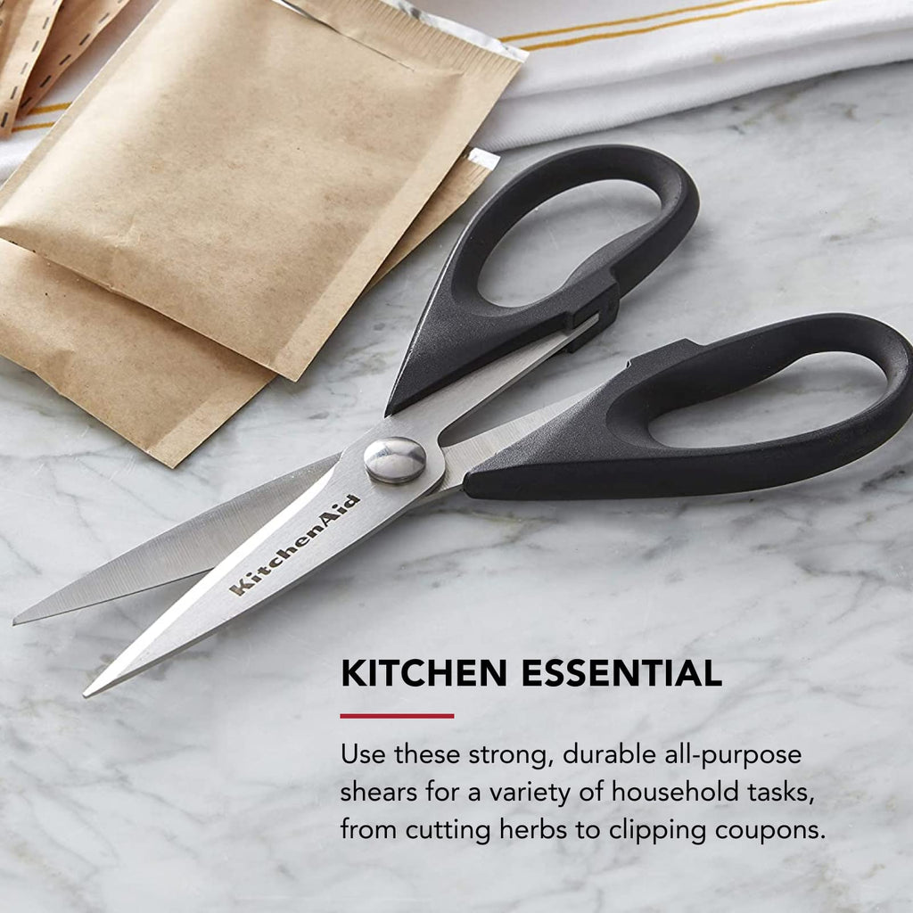 Black Stainless Steel Kitchen Shears T3858