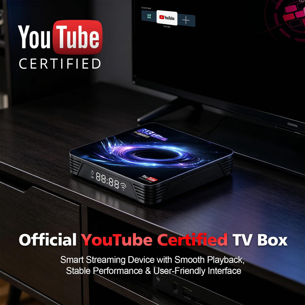 Android TV Box 4K Streaming Device S3773