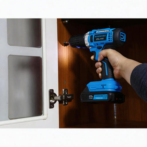 21V Max Cordless Drill Driver Kit with 2 Batteries R471