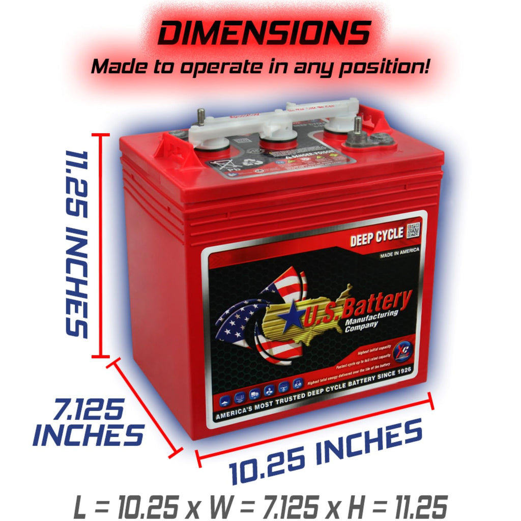 6V GC2 Golf Cart Batteries 6-Pack U79126