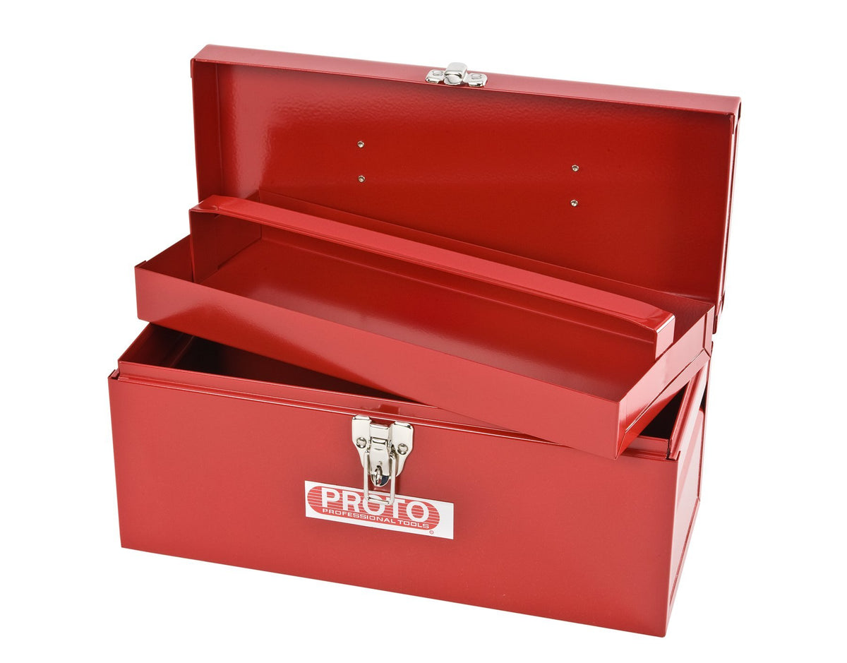 Red 14"L X 6"D X 6-1/2"H Tool Box F7500