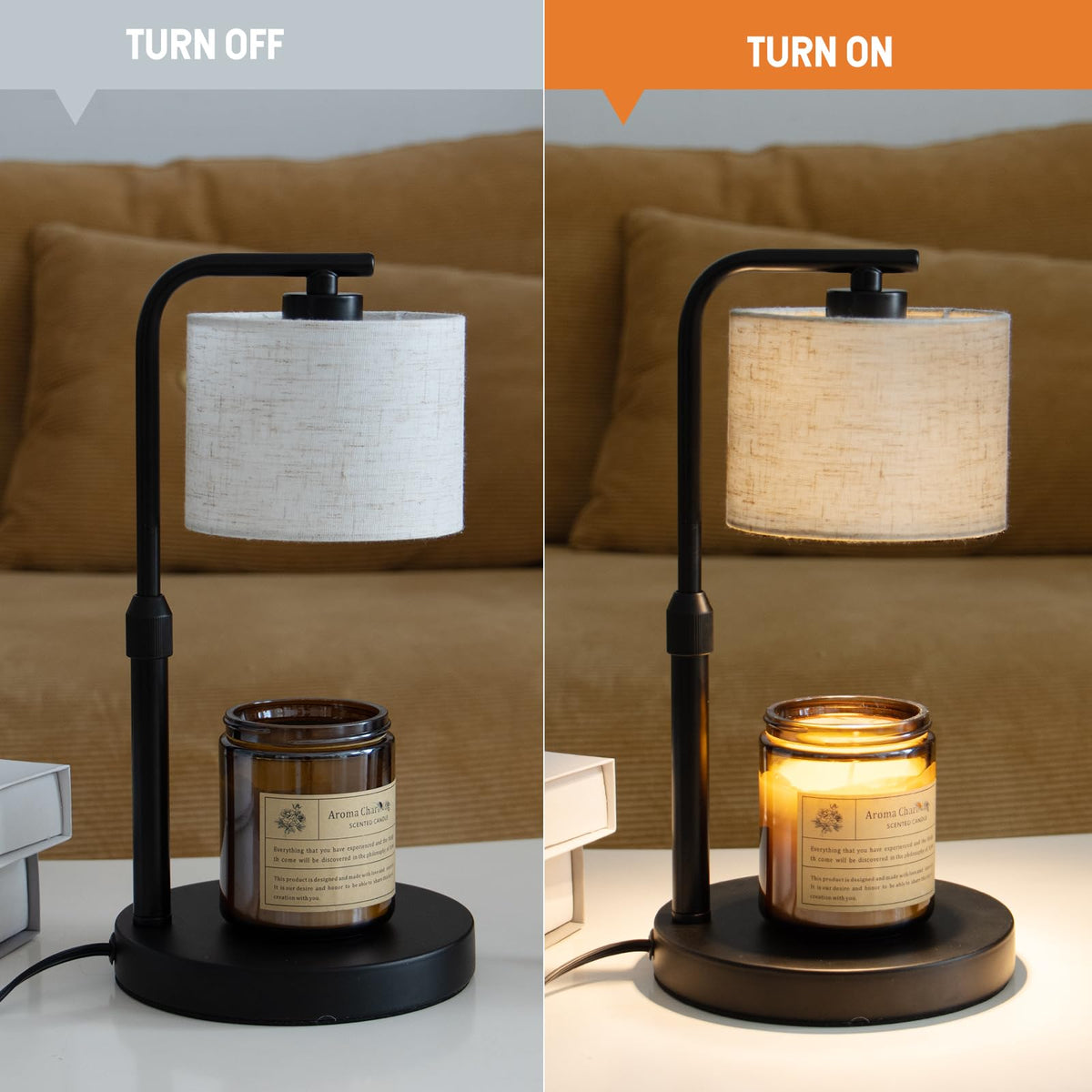 Dimmable Candle Warmer Lamp with Timer S842712