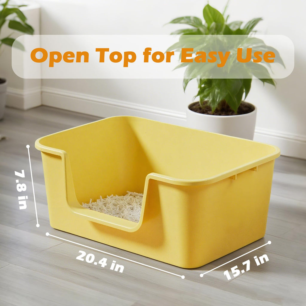 Low Entry High Sides Cat Litter Box B4373