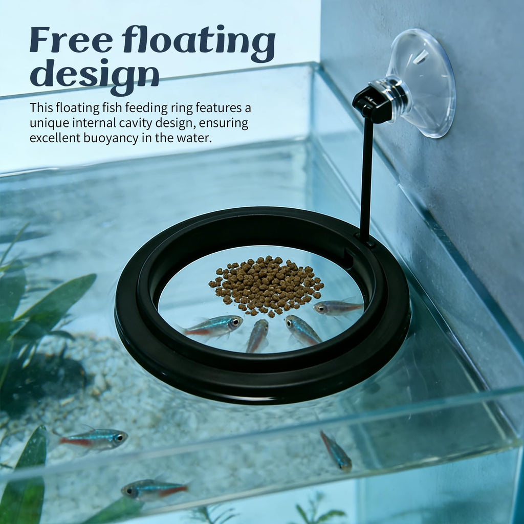 4Pcs Betta Fish Tank Accessories, Hammock, 2 Toys, 1 Feeding Ring U528