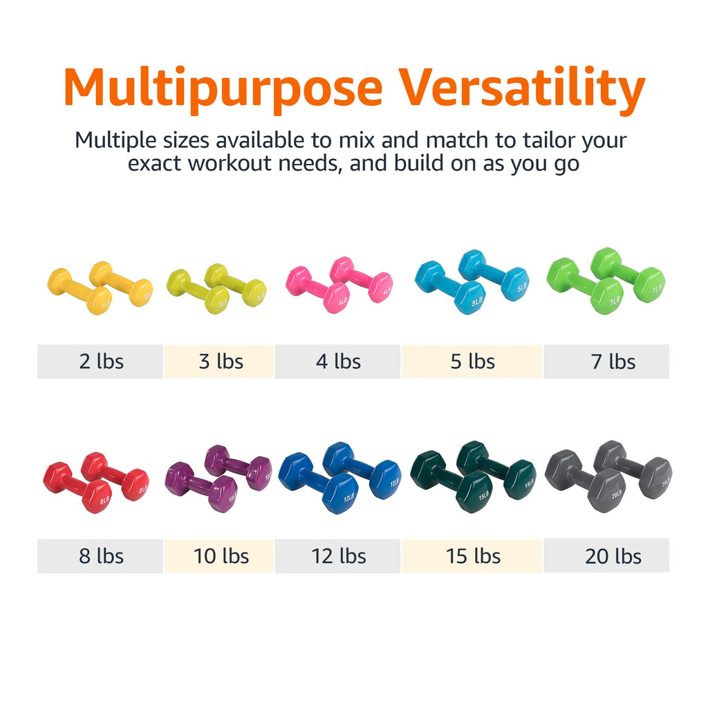 Vinyl Coated Dumbbell Hand Weights L281060
