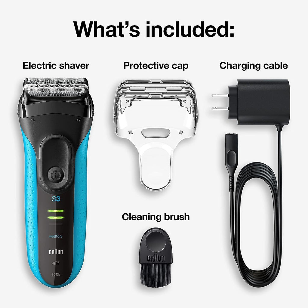 Electric Series 3 Wet & Dry Foil Shaver with Precision Trimmer E31277