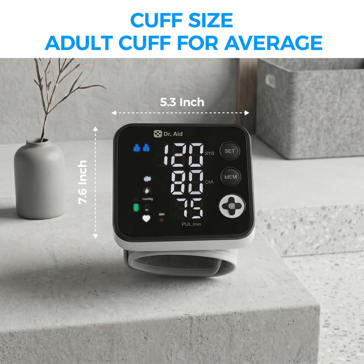Wrist Blood Pressure Monitor Q61030