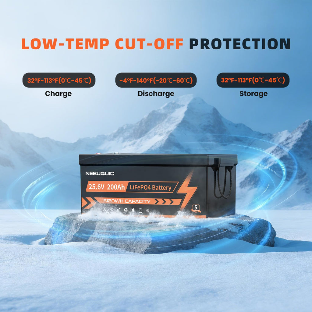24V 200Ah LiFePO4 Lithium Battery M534032