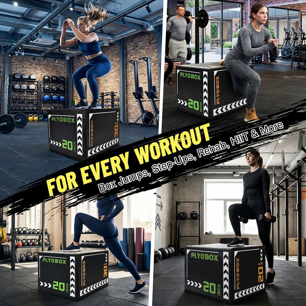 3-in-1 Foam Plyo Box U963