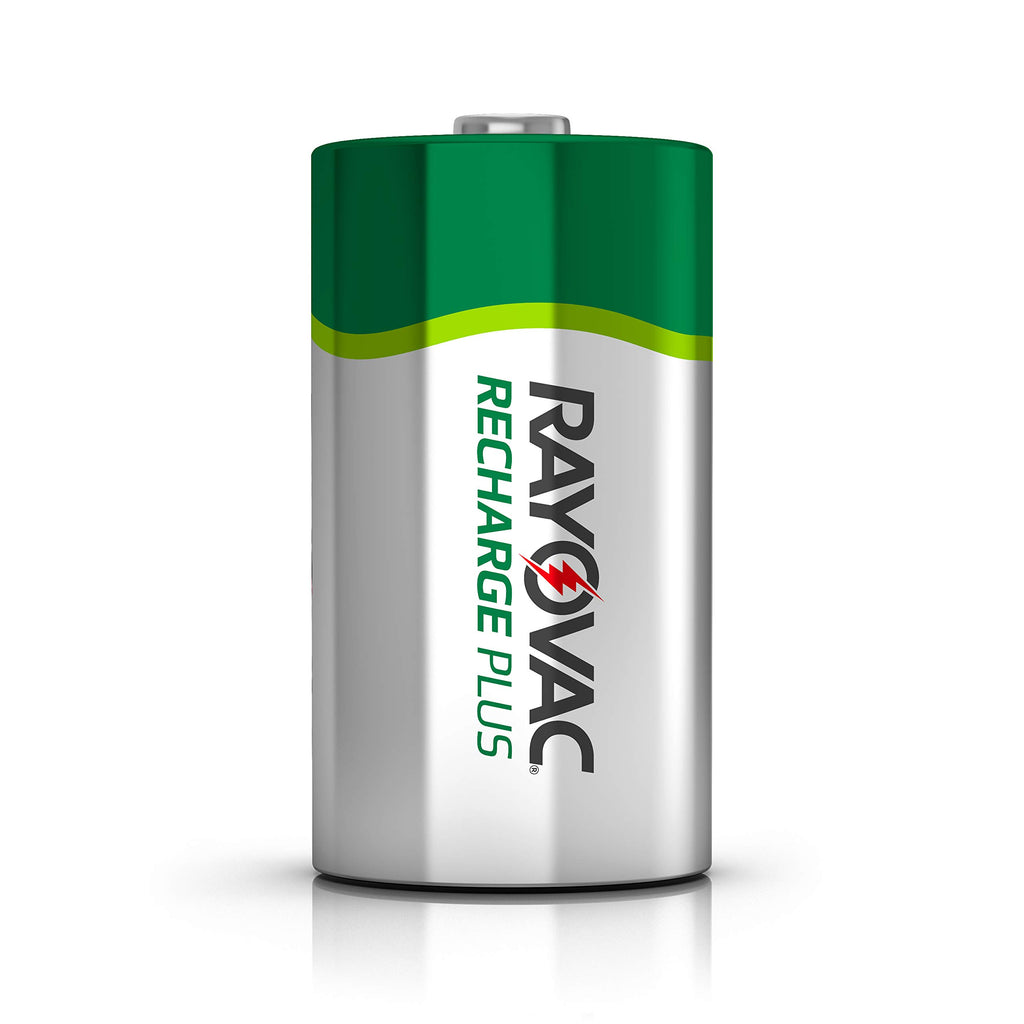 Rechargeable D Batteries 2 Count Q8795