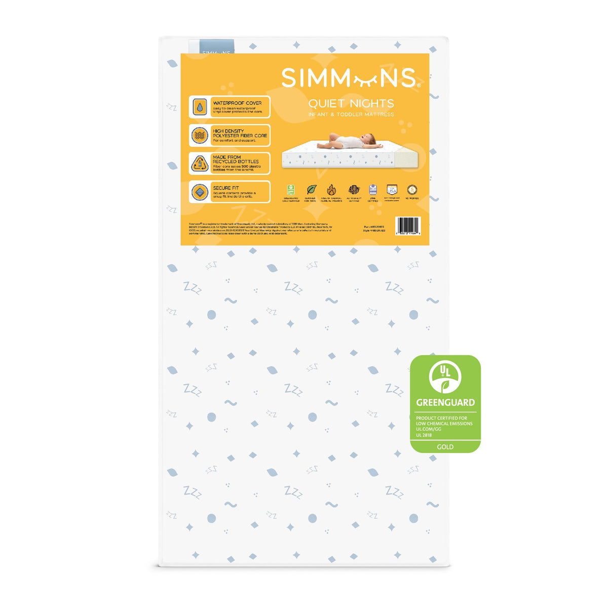 Dual Sided Baby Crib & Toddler Mattress K569592