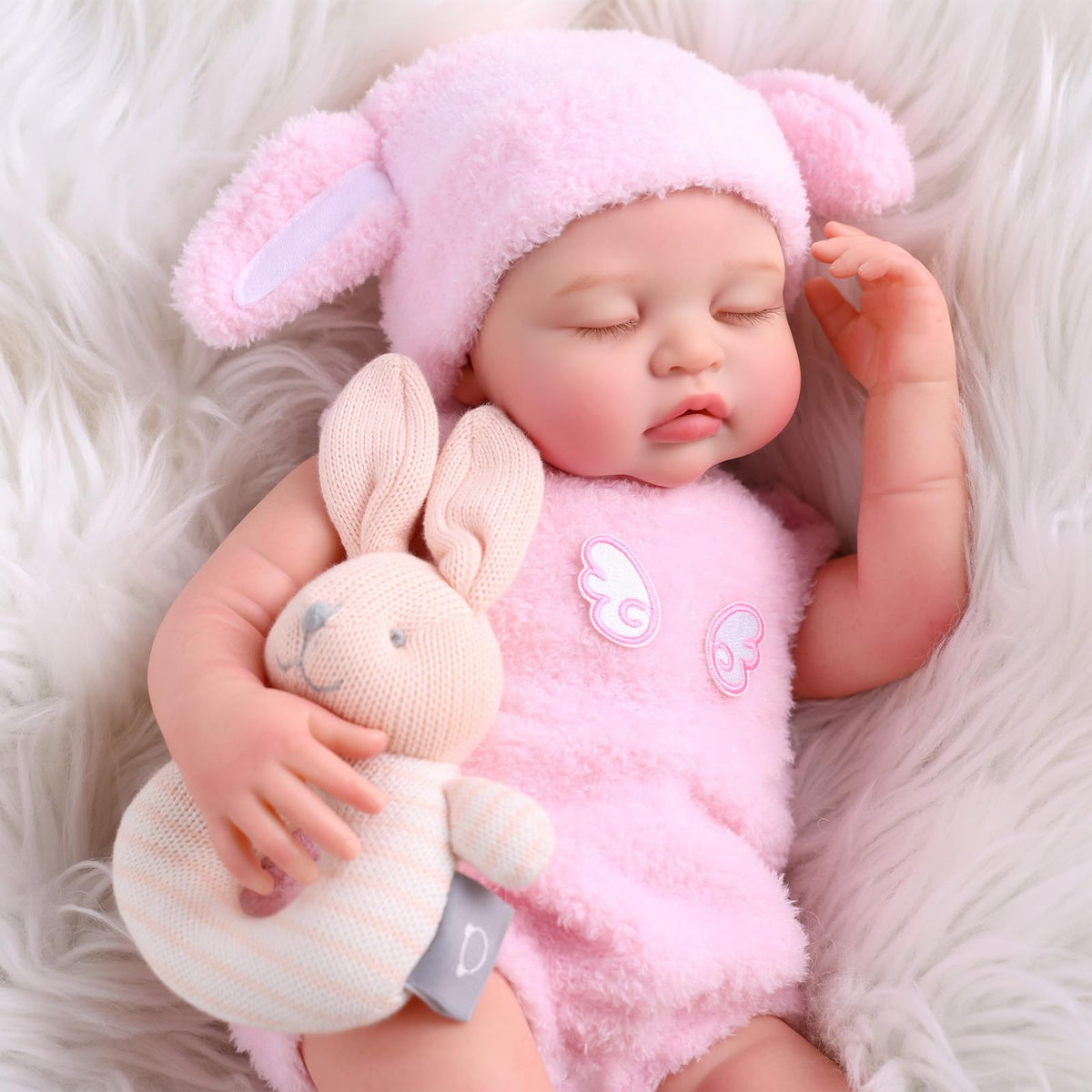 20 Inch Reborn Baby Dolls Girl with Accessories Q7097