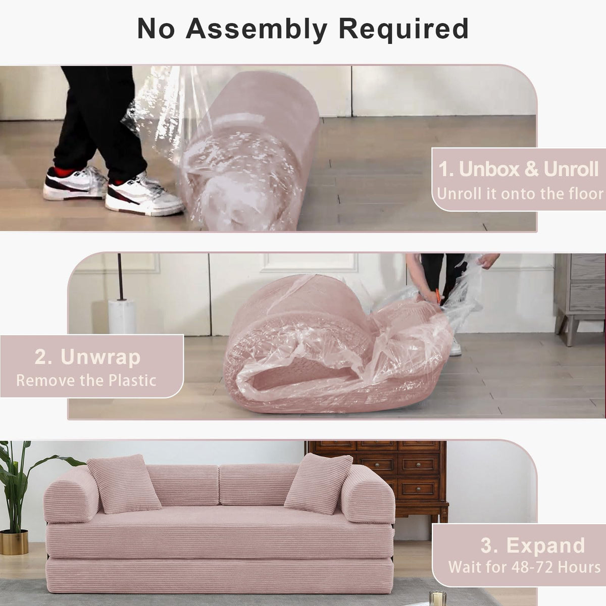 78 inch Sofa Bed Sleeper Couch T636