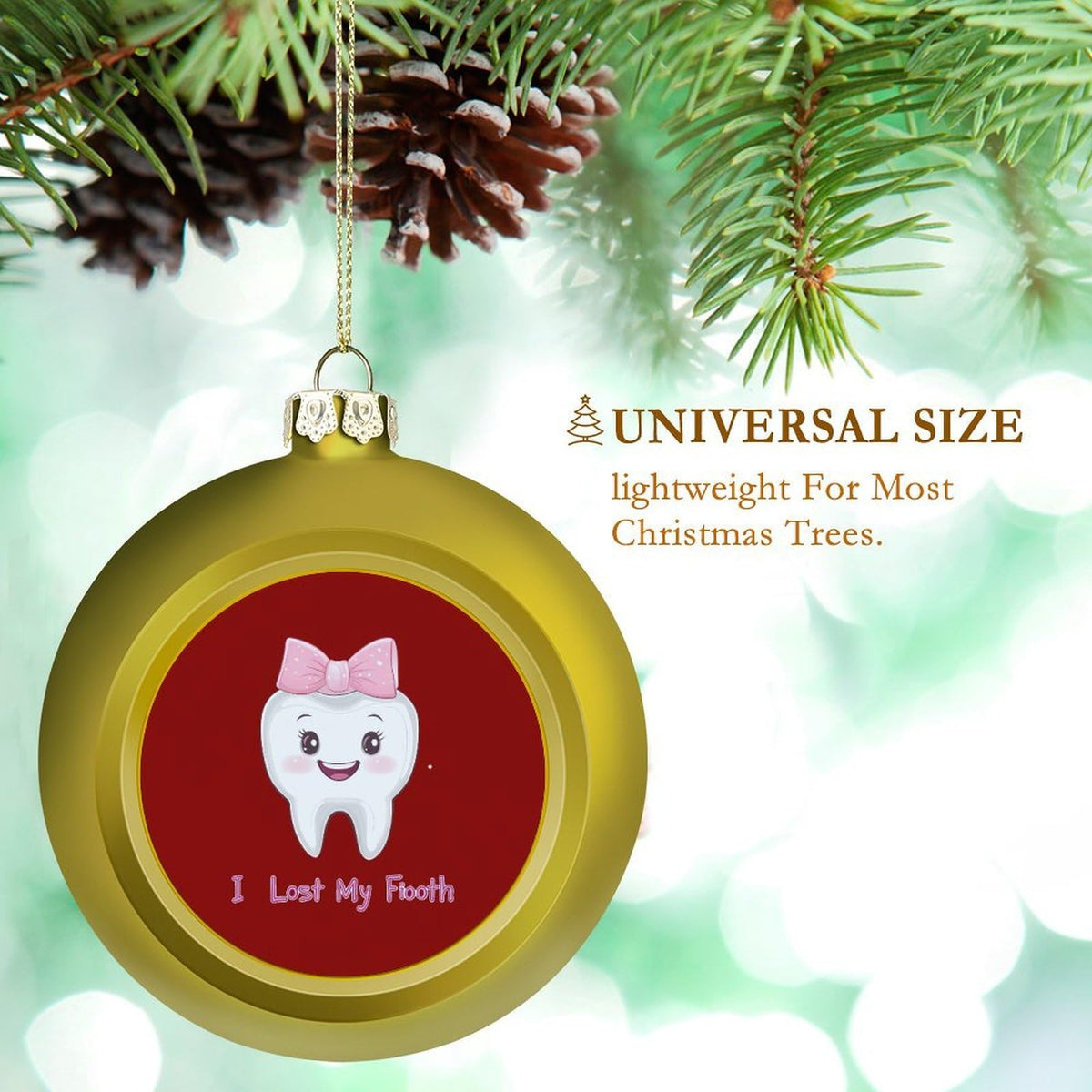 Christmas Ball Hanging Ornaments 4PCS N9297