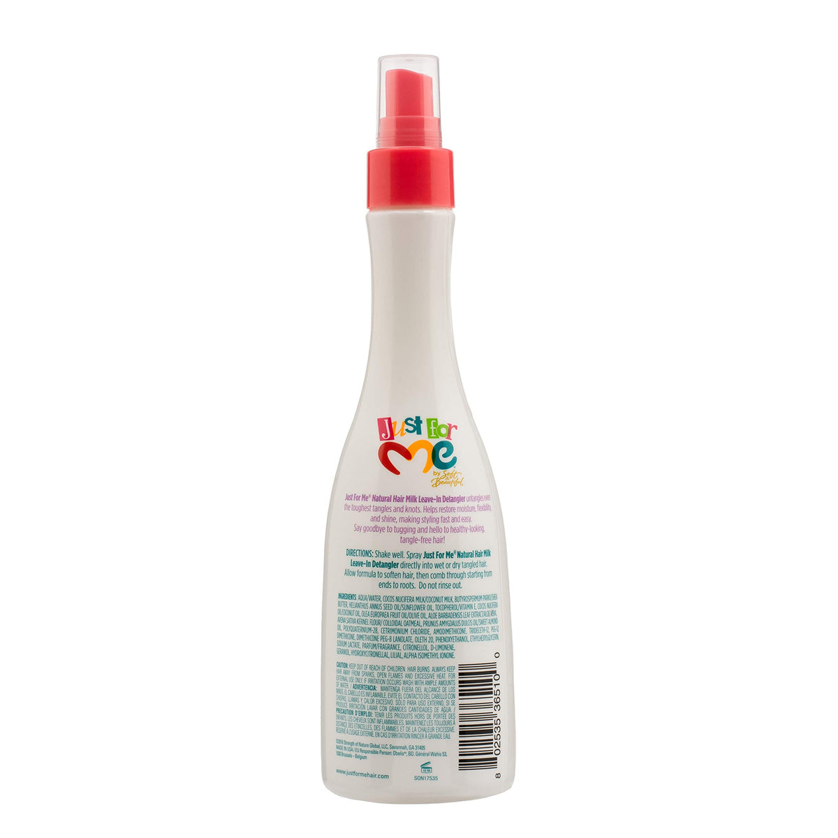 Natural Hair Milk Detangler with Coconut Milk, Shea Butter & Sunflower Oil, 10 oz L55130