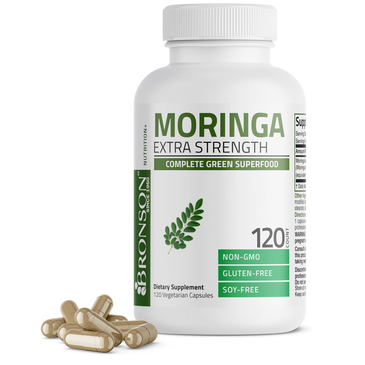 Moringa Oleifera 120 Count Capsules Y206