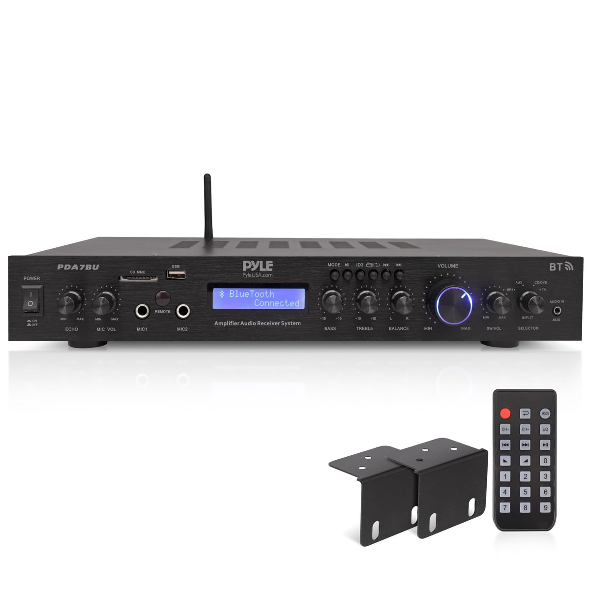 5 Channel Rack Mount Bluetooth Amplifier Receiver K368