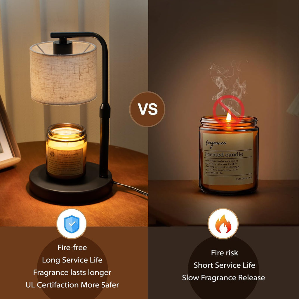 Dimmable Candle Warmer Lamp with Timer S842712