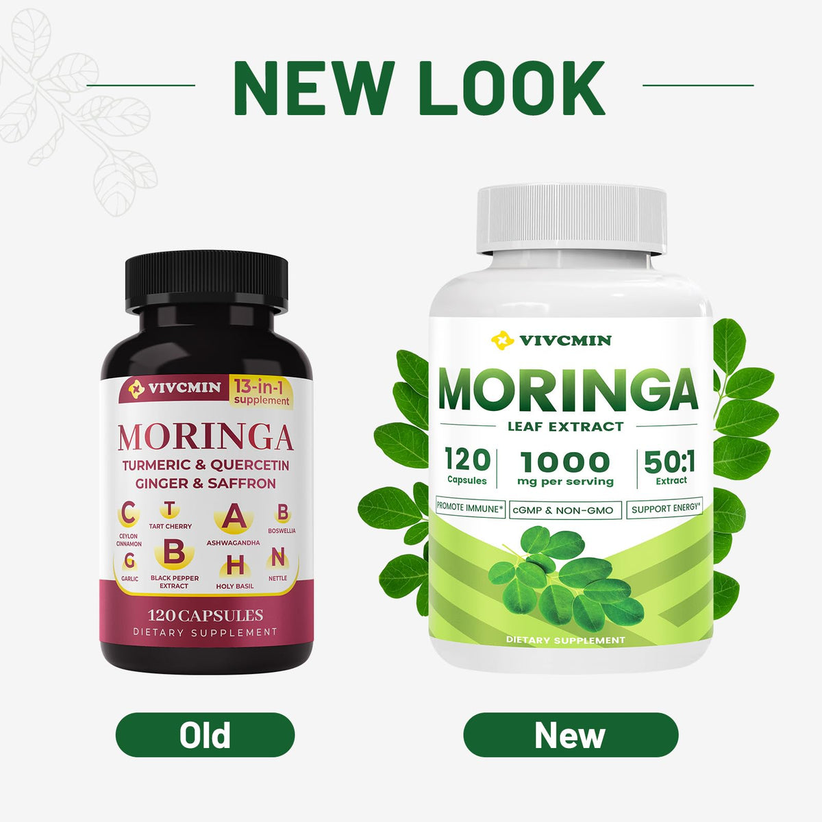 120 Moringa Capsules H437