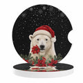 Absorbent Ceramic Stone Car Coasters Set of 2 G6444