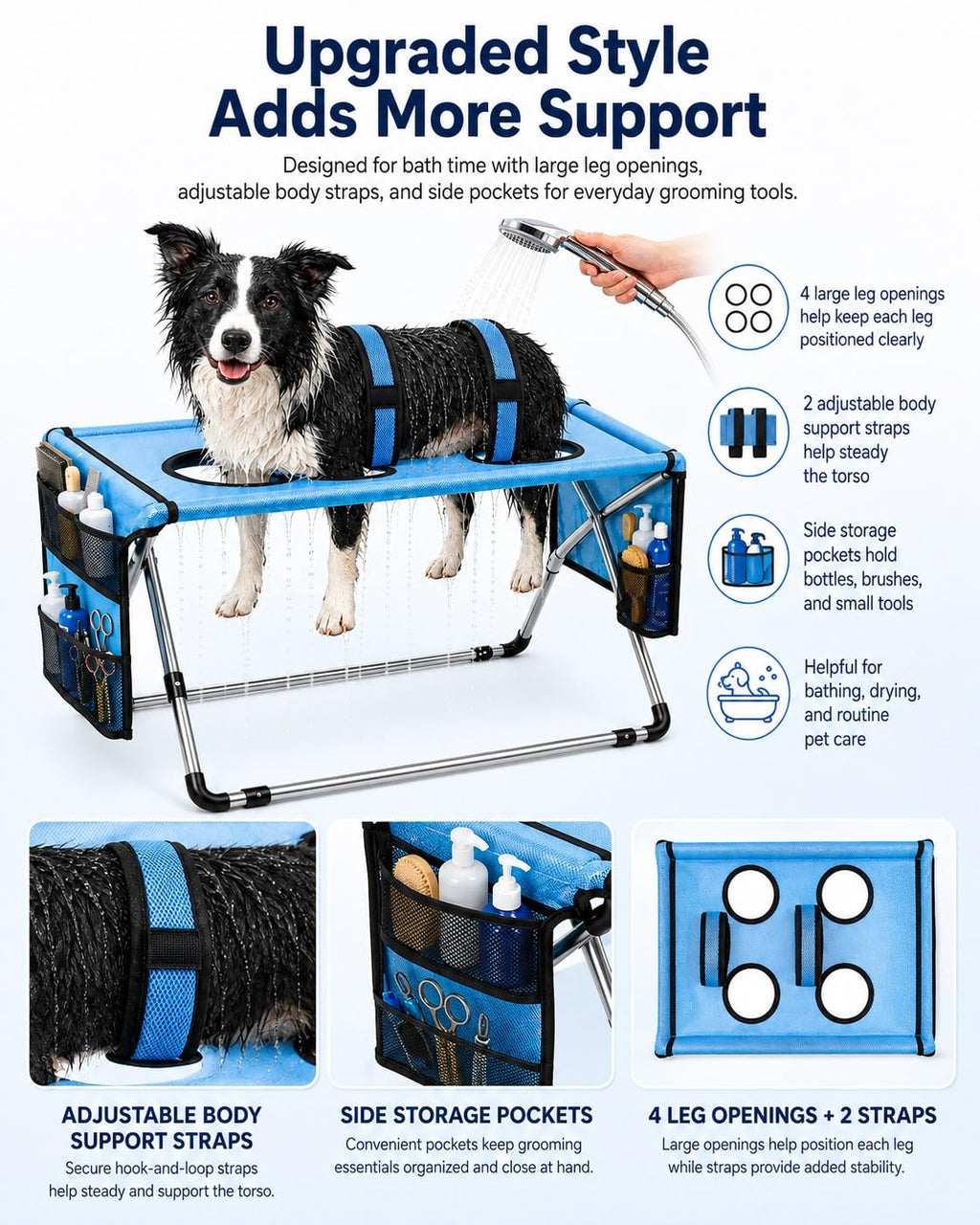 Dog Grooming Hammock Stand N7833