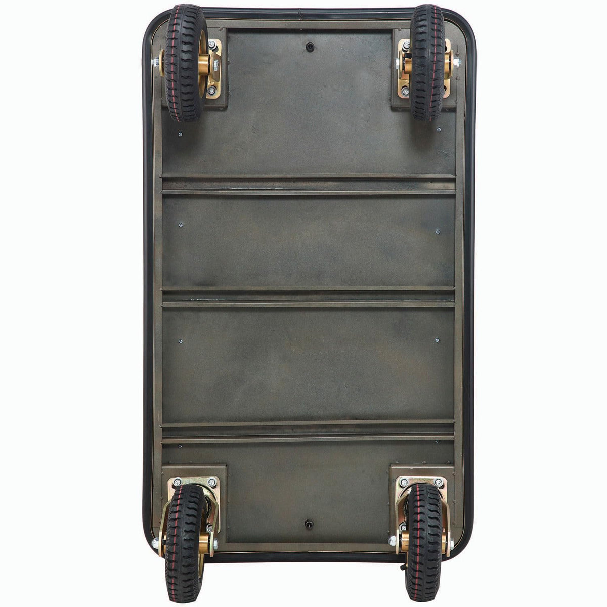 Gold Stainless Steel Bellman Cart T401698