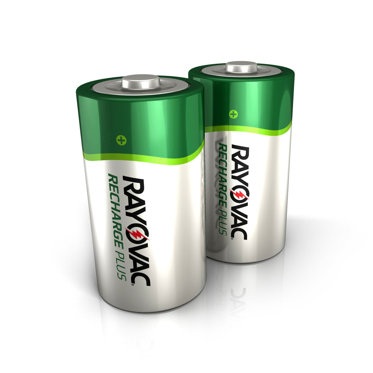 Rechargeable D Batteries 2 Count Q8795