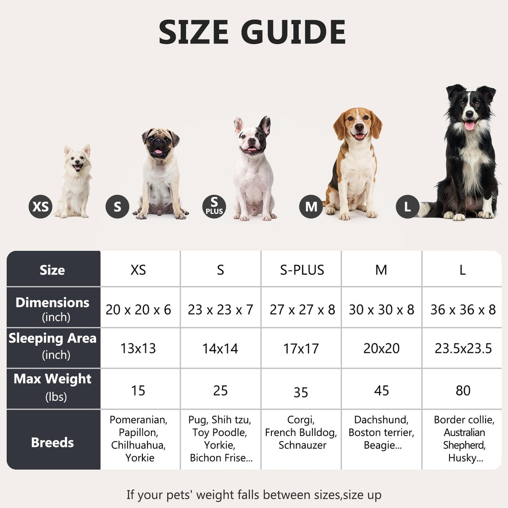 Round Washable Orthopedic Dog Bed P53434
