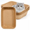 15 Pack Disposable Cat Litter Box Large D71924