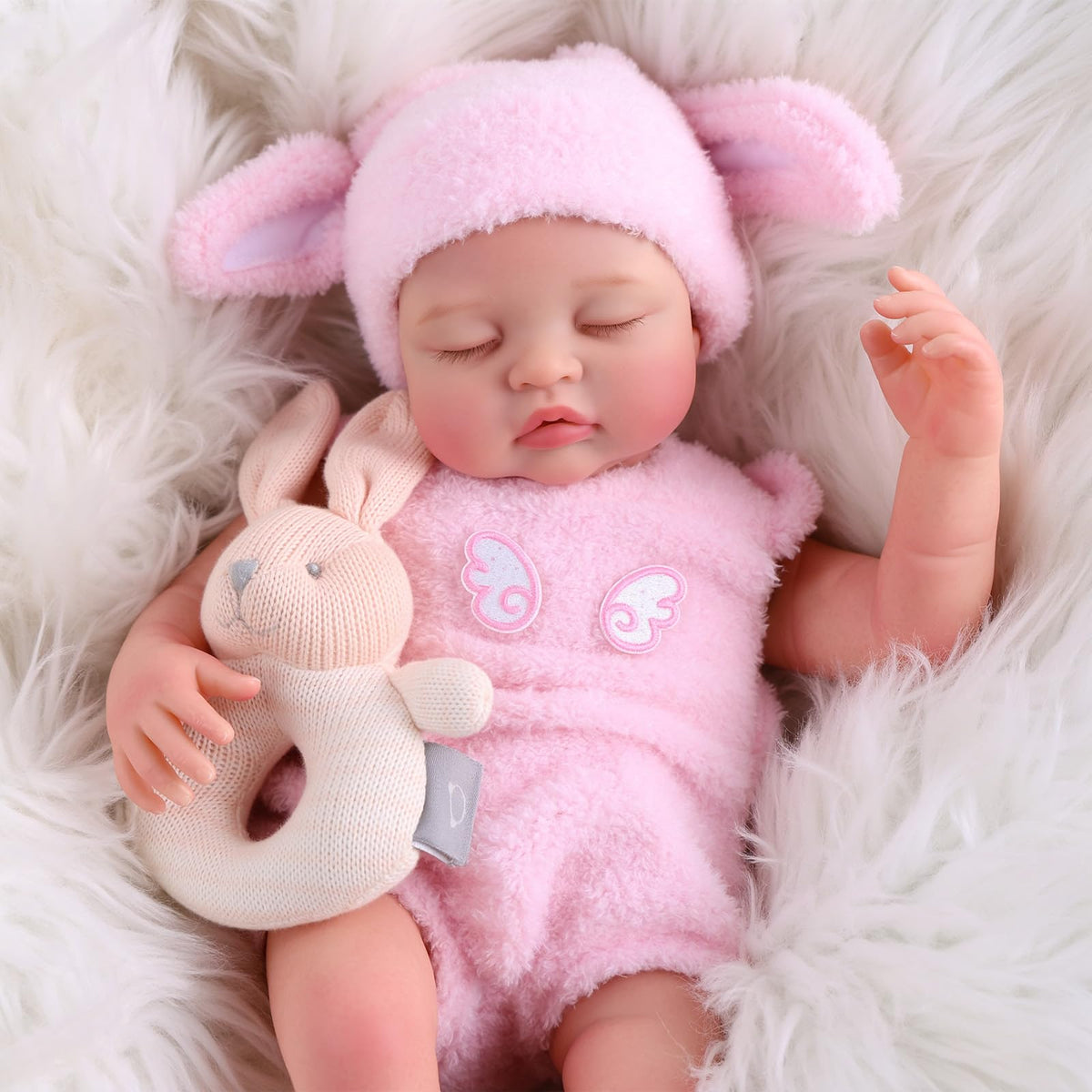 20 Inch Reborn Baby Dolls Girl with Accessories Q7097