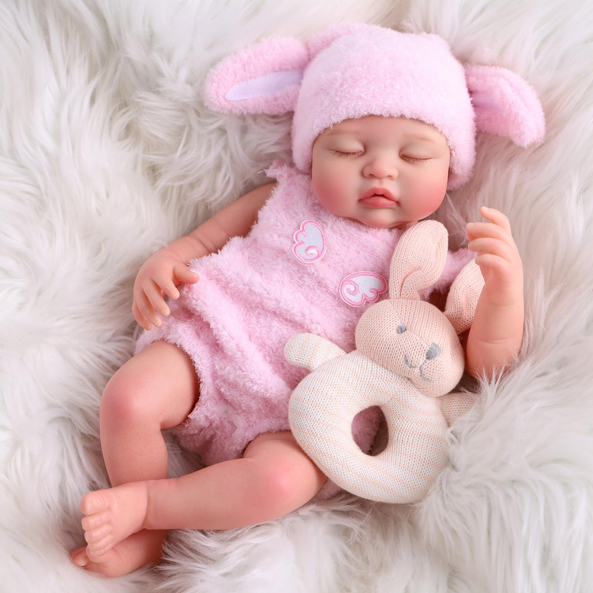 20 Inch Reborn Baby Dolls Girl with Accessories Q7097