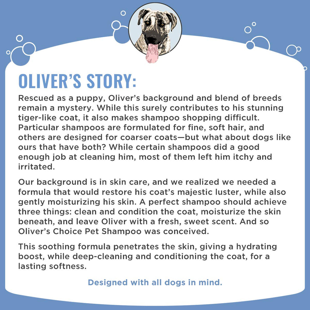 Oatmeal Aloe Shea Butter Dog Shampoo 14 fl. oz K404445