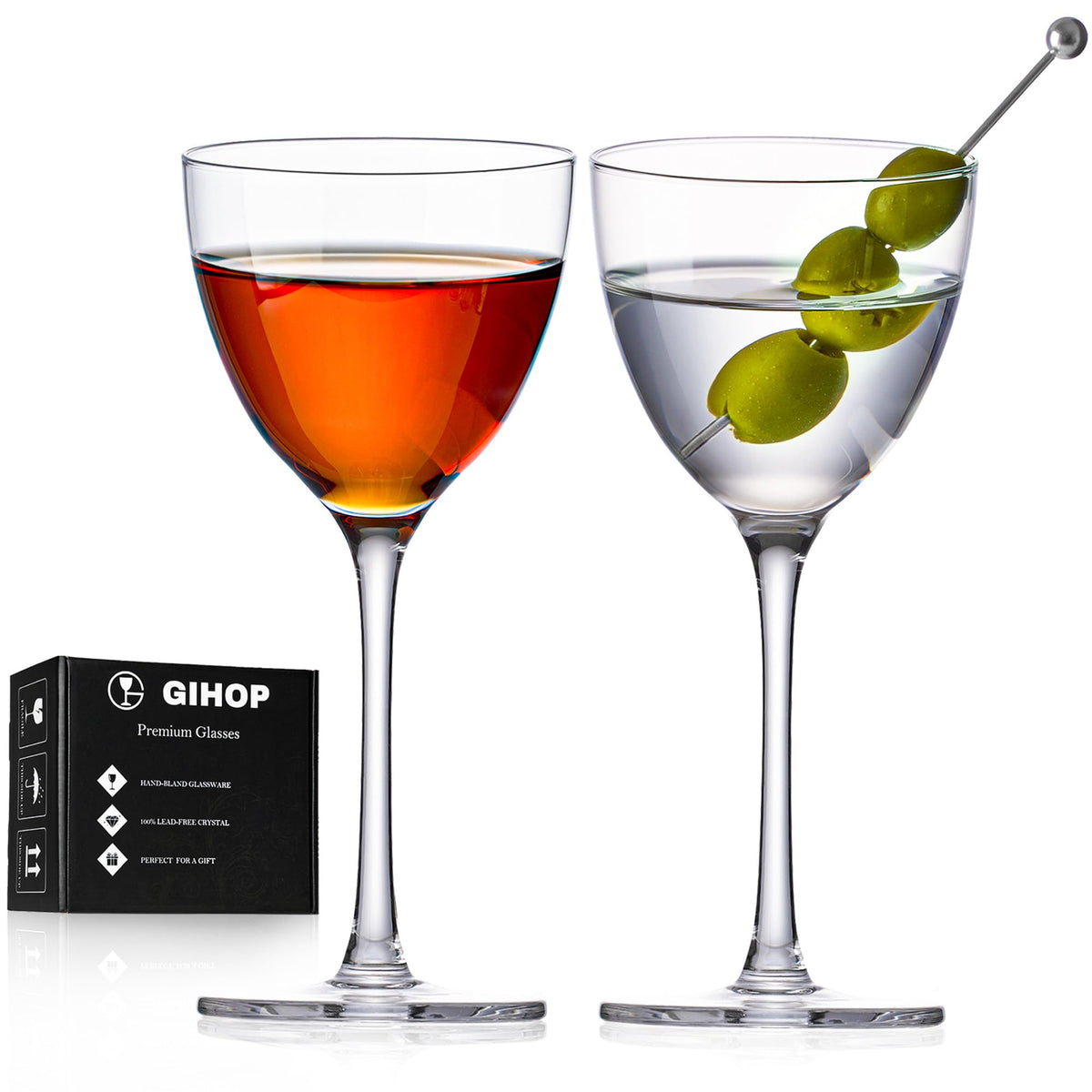 Set of 2 Cocktail Glasses W340