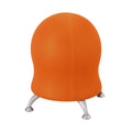 Orange Mesh Inflatable Ball Chair P446