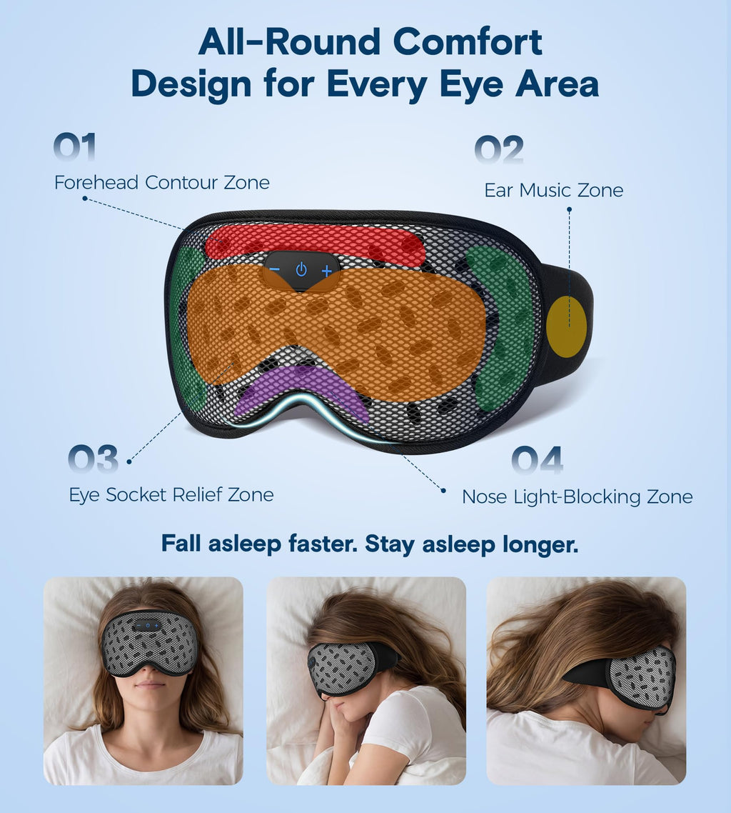 Bluetooth Cooling Weighted Sleep Mask A84291