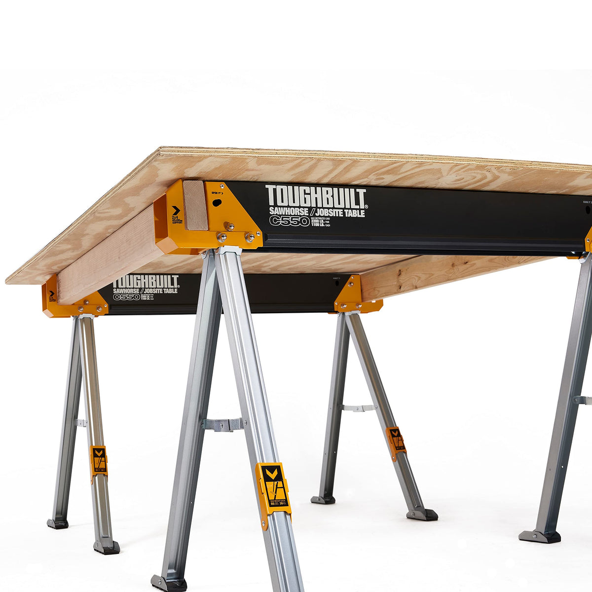 Folding Sawhorse & Jobsite Table 2-Pack B53170