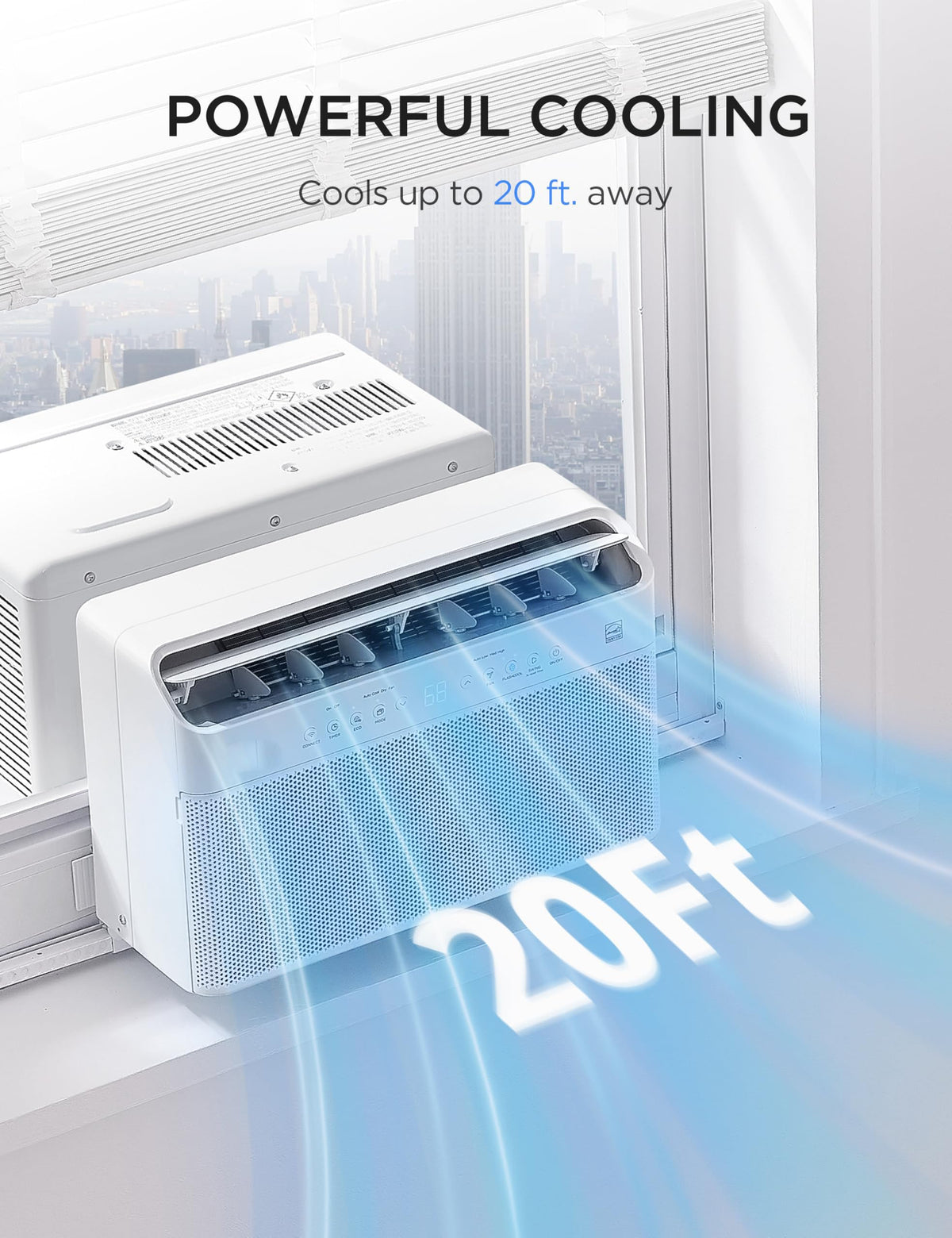 U-Shaped Window Air Conditioner L8148